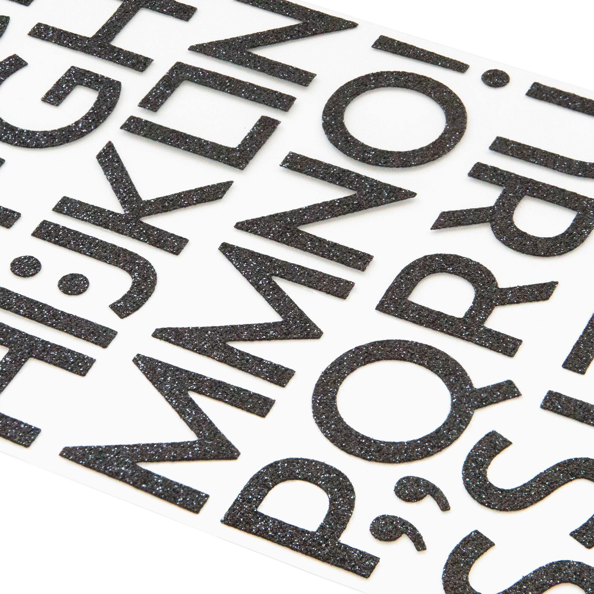 Glitter Alphabet Stickers by Recollections